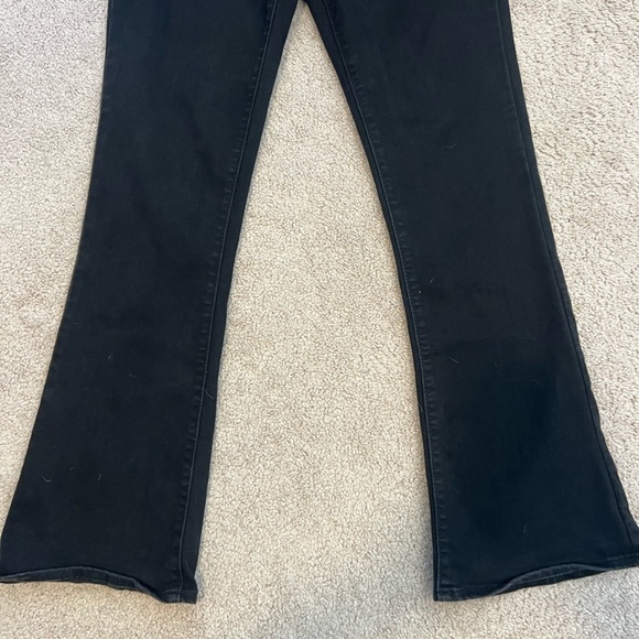 Levi’s Women’s Black Mid Rise Boot Cut Jeans Size 6L - Picture 4 of 14